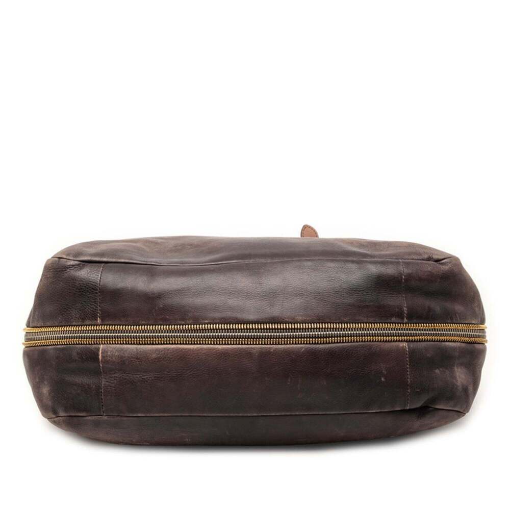 PRADA Cream Leather Shoulder Bag - Picture 3 of 7